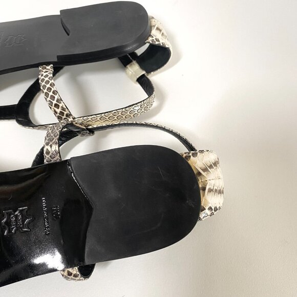 Genuine Snake Skin Leather Sandals Handmade - Picture 8 of 8